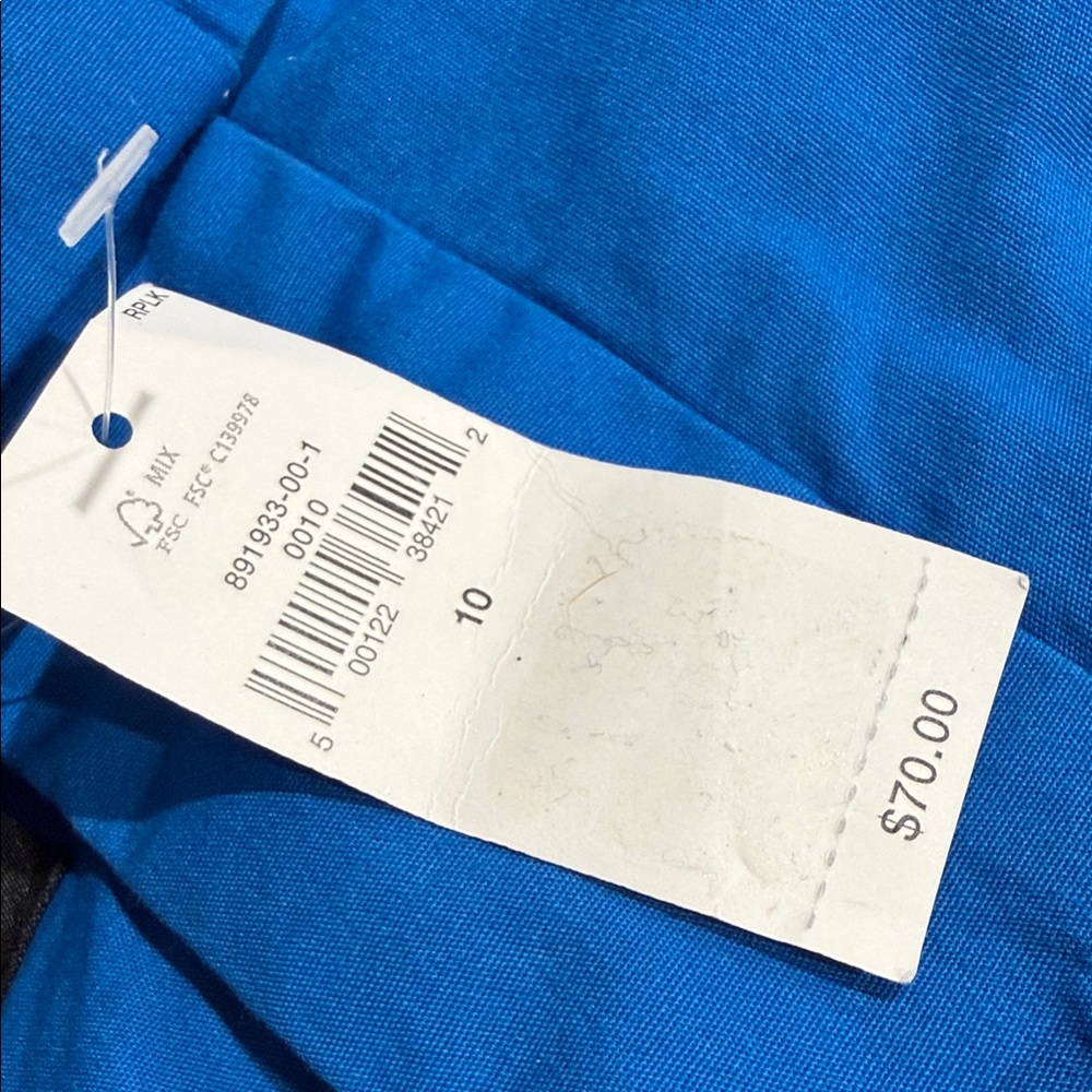 Banana Republic women’s Pleated High Waist Blue Shorts Wide Leg Size 10 - Picture 11 of 11